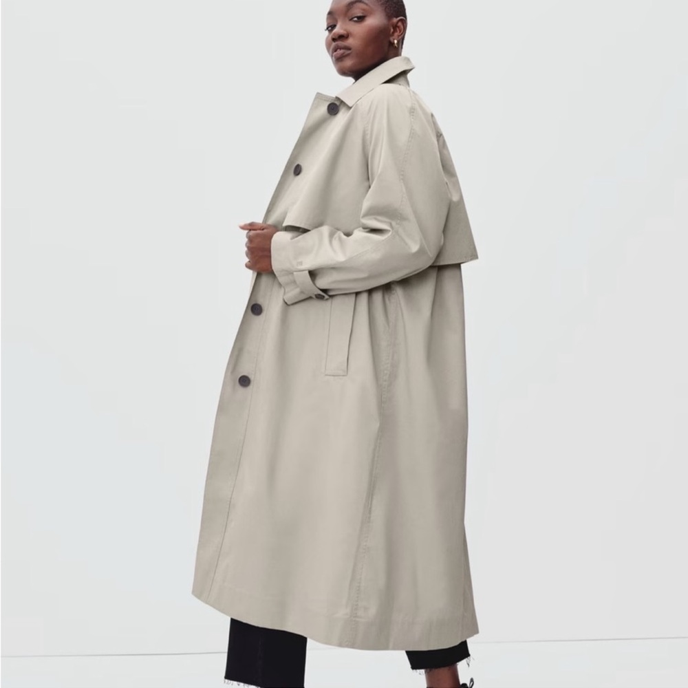Everlane Long Mac Trench Coat